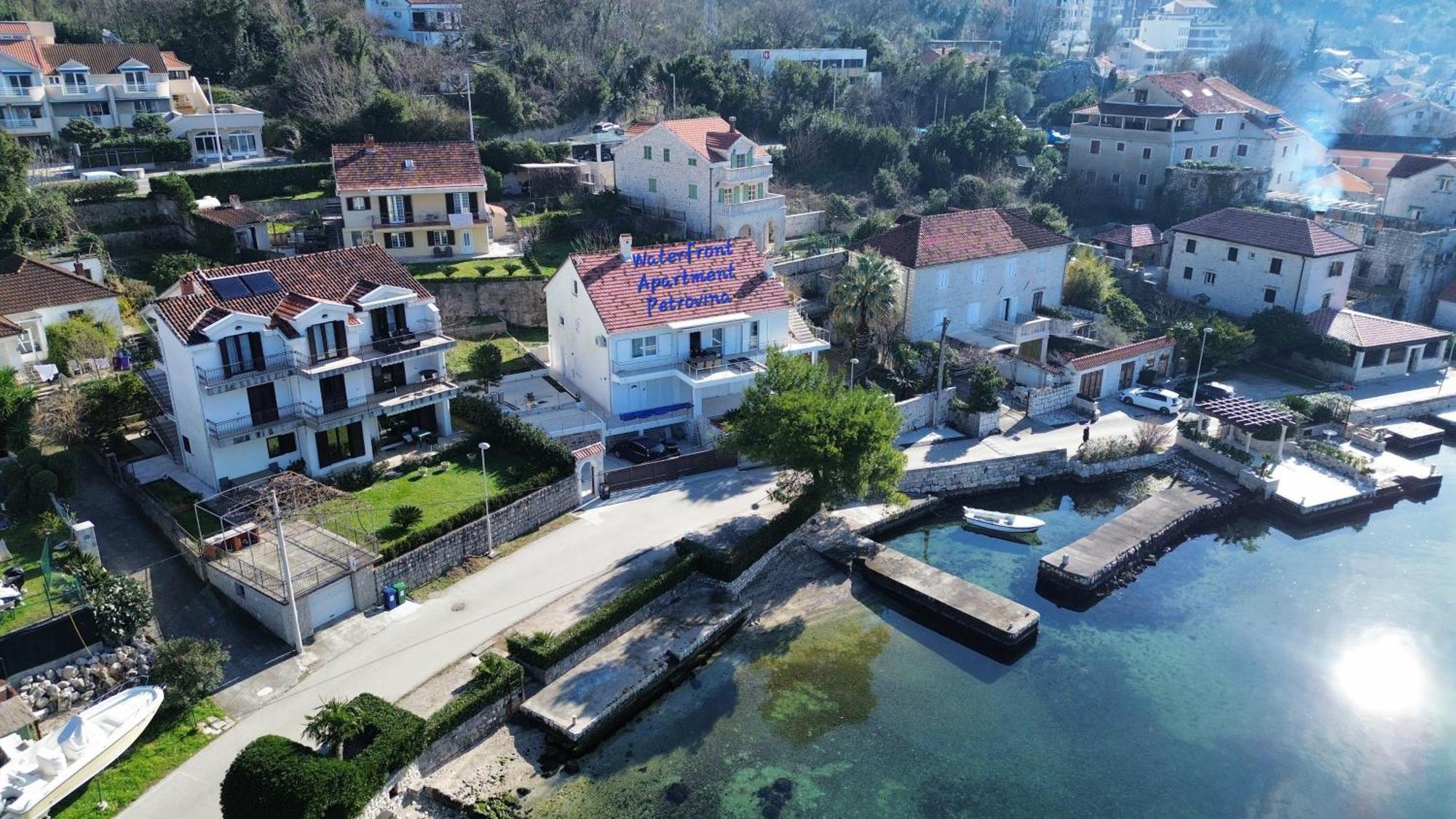 Waterfront Apartment Petrovina Котор Екстериор снимка
